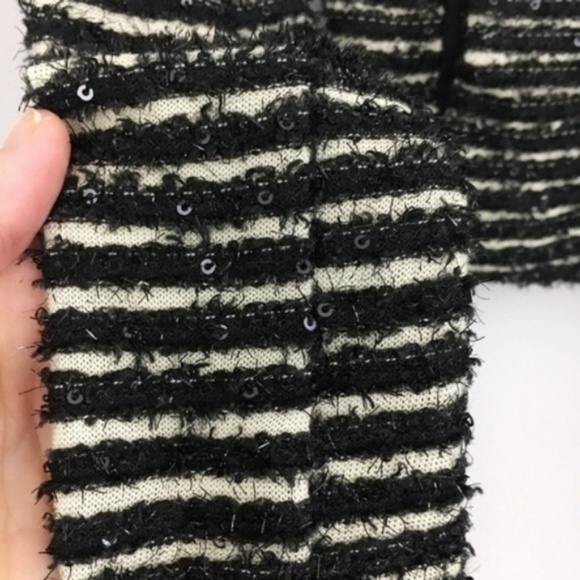 Madewell Hi-Line sequin zip up cardigan XS - Picture 6 of 9